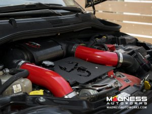 FIAT 500 Engine Cover for MAXFlow Intake System - 1.4L Multi Air Turbo - Scorpion Design - Red